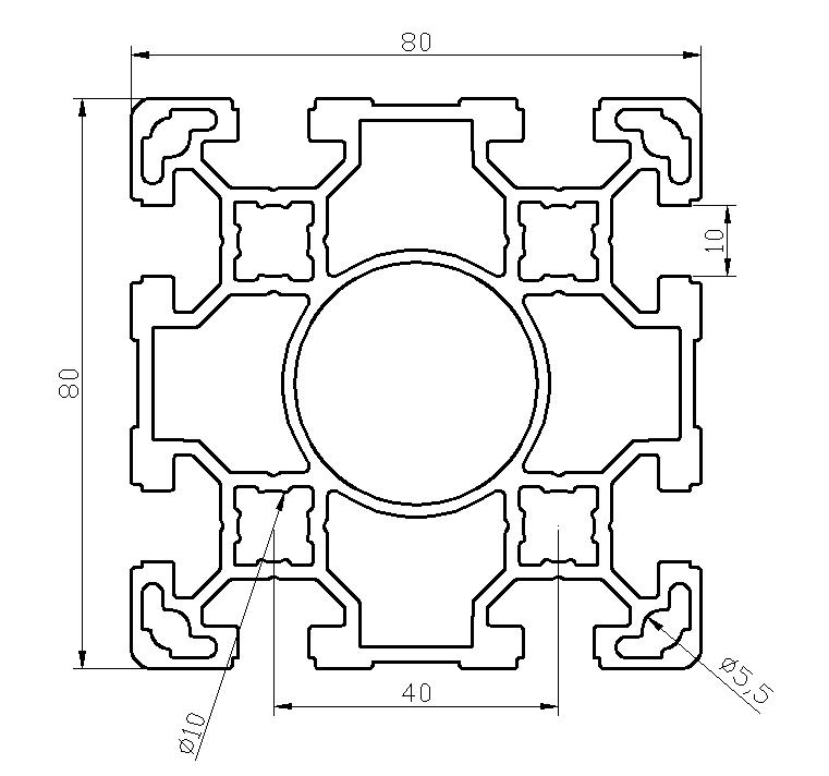 大量铝型材可供选择